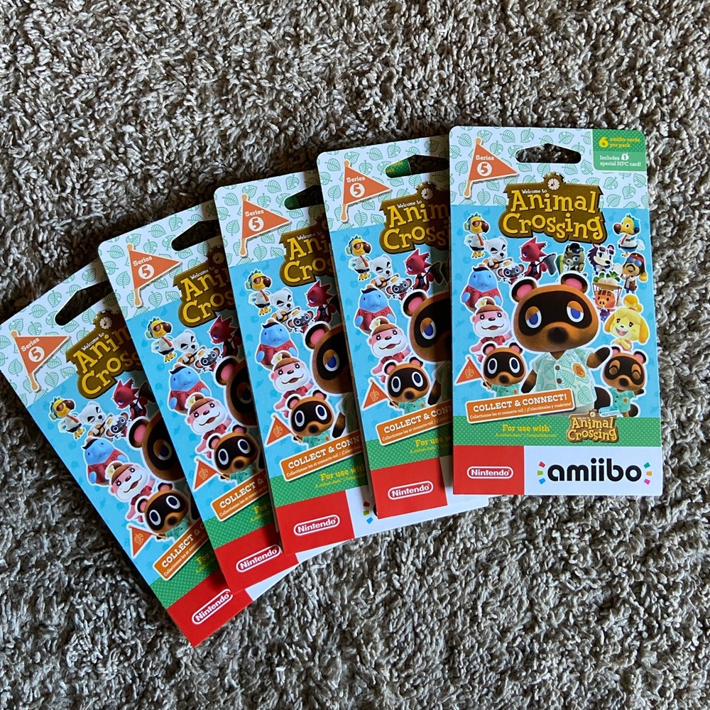 Animal Crossing amiibo cards series 5